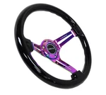 Nrg RST-018BK-MC Reinforced Steering Wheel Wood W/blk Matte. Fixed Price $169.99.