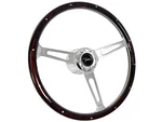1965-70 Ford Falcon Bolt 15" Classic Espresso Wood Riveted Steering Wheel Kit. Fixed Price $413.59.