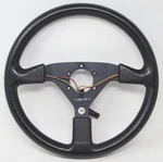 Used Genuine Oem Ferrari 348 Steering Wheel Original Black Leather 140945. Fixed Price $1650.00.
