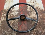 1961-1966 Studebaker Blue Steering Wheel Lark Hawk. Fixed Price $65.00.