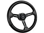 Vsw 14" Leather Steering Wheel Black Kit For 1961-74.5 Volkswagen. Fixed Price $237.59.