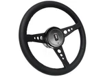 1969-89 Chevy Camaro Z28 Iroc 14" Black Leather Steering Wheel Kit, Oem Button. Fixed Price $449.99.