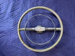1953-1954 Oldsmobile 88 98 Deluxe Power Steering Wheel. Fixed Price $200.00.