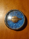 Vintage 1950 Oldsmobile Deluxe Steering Wheel Center Horn Cap Emblem Vtg Oem. Fixed Price $129.99.