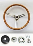 New! 1964-1966 Pontiac Gto Grant Wood Steering Wheel Walnut 15". Fixed Price $265.99.