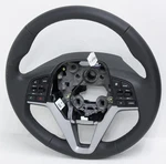 Oem Hyundai Tucson Steering Wheel Black Leather 56110-D3570-TRY -surface Defects. Fixed Price $157.24.
