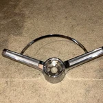 Oem 1966 Chevrolet Belair Impala Steering Wheel Center 3874631 Used. Fixed Price $32.00.