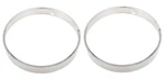 Oer Headlamp Retaining Ring Set For 1956-1957 Bel Air 150 210 Nomad Corvette. Fixed Price $49.98.