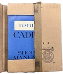 1961 Cadillac Shop Manual With Original Box Dealer Factory Oem Repair Service. Fixed Price $95.00.