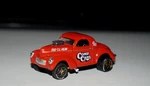 Red '41 1941 Willys Coupe 392 Hemi Gasser Nhra Drag Rubber Tires Loose M2. Fixed Price $9.95.