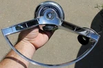 Oem 1963 1964 Rambler Chrome Steering Wheel Horn 293312 - 3166991. Fixed Price $79.99.