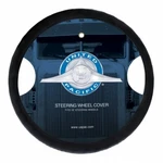 United Pacific 18" Leather Steering Wheel Cover With Red Perforated 70136. Fixed Price $35.98.