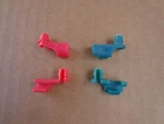 4 Nos Door Lock Rod Clips! For Mopar B Chrysler Dodge Plymouth &truck Etc. Fixed Price $29.50.