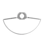 Horn Ring 2-SPOKE Argent 1968-1969 Country Sedan Station Wagon. Fixed Price $78.10.