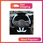Binsheo 14 Inch Furry Cute Steering Wheel Cover, Soft Fluffy Short Plush Auto Ac. Fixed Price $22.04.