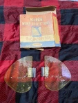 Nos Mopar Logo Accessory Wind Deflectors Pair Pn 1331134 1930'S 40'S 50'S. Fixed Price $70.00.