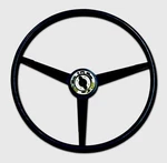 New 1967 Ford Mustang Black Steering Wheel Reproduction Of Original Classic. Fixed Price $169.95.