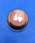 1953 1954 1955 Kaiser Steering Wheel Center Horn Button Cap. Fixed Price $49.95.