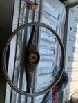 Nos Steering Wheel 57-60 Studebaker. Fixed Price $400.00.