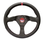 Sparco 015R383PLUNRS Champion Leather Steering Wheel, 330MM, Red Stitching. Fixed Price $314.95.