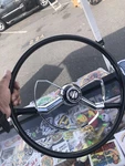 Butterfly Steering Chevy Car Truck Wheel Black. Fixed Price $375.00.