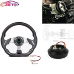 Ford Mustang 1984-2004 12.5IN Pane Steering Wheel With Hub Adapter Kit 174H. Fixed Price $58.55.