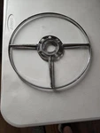 1950 1951 1952 Buick Steering Wheel Chrome Horn Oem Gm 1340519. Fixed Price $50.00.