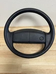 Vw Volkswagen Golf Jetta Black Steering Wheel With Horn Pad Oem 191419091K. Fixed Price $70.00.
