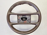 Nice Original Porsche 924 944 Spoke Brown Leather Sport Steering Wheel 80-85. Fixed Price $175.00.