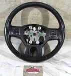Black Leather Steering Wheel, 2013-24 Dodge Ram Classic, 5NH65DX9AA (Q1PD02). Fixed Price $230.31.