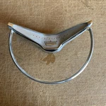 Ford Steering Wheel Metal Horn Button Chrome. Fixed Price $30.00.