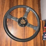 1982-89 Camaro Iroc Z28 Berlinetta Steering Wheel Black Leather Gm +. Fixed Price $80.00.