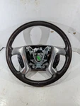 P15854527 07-14 Cadillac Escalade Steering Wheel Heated Leather Cocoa Woodgrain. Fixed Price $144.95.