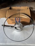 Nos Steering Wheel Horn Chrome For 1955-1956 Desoto Firedome Part# 1616766. Fixed Price $299.99.