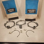 Nos Oem 1959- 1960 Chevrolet Metal Directional Signal Ring Kit Gm 5950704. Fixed Price $48.80.
