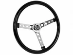 Mooneyes Black Steering Wheel Hot Rod V8 Kit, Billet Gm Adapter. Fixed Price $299.99.