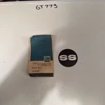 (1) Gm 3956772 Black Wheel Hub Cap Emblem Silver Ss Logo, Sold Individually. Fixed Price $17.10.
