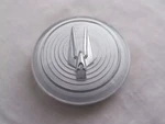 1957-58 Studebaker Silver Hawk Horn Button Pearl White Background. Fixed Price $137.50.