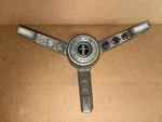Vintage 1965-66 Ford Mustang Chrome Steering Wheel Center C5ZA-13A800-B 2. Fixed Price $24.99.
