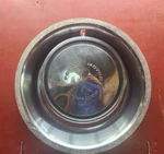 1970-1977 Ford Mustang 14X7 Trim Ring Center Cap Dog Dish D0MA-1130-A. Fixed Price $36.25.