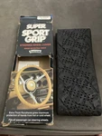 Vintage Superior Sport Grip Steering Wheel Cover 58-0550B (new). Fixed Price $49.99.