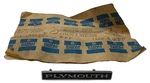 New Old Stock Nameplate For 1970-74 Plymouth Rim Blow Wheel Models #2996888. Fixed Price $69.99.