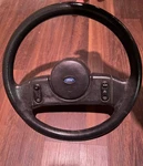 1987 - 1989 Ford Mustang Foxbody Black Tilt Steering Wheel 1988 Oem. Fixed Price $174.00.