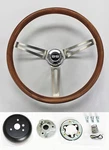 69-94 Chevelle Camaro Camino Nova 15" Stained Wood Steering Wheel Ss Center. Fixed Price $228.77.
