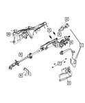 Genuine Mopar Steering Column Bracket 55197262AE. Fixed Price $90.11.