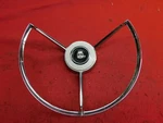 Used 58 Ford Fairlane 500 Custom Horn Ring #B8A-13A805-B. Fixed Price $124.99.