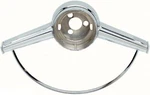 1964 Chevy Impala Steering Wheel Center Trim Horn Chrome. Fixed Price $44.95.