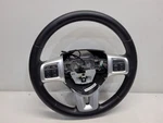 2012 Dodge Durango Steering Wheel W/ Switches *black Leather*. Fixed Price $93.44.