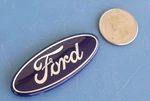 Ford Blue Oval Emblem Metal Small Badge Steering Wheel Center Airbag Horn #7. Fixed Price $21.99.