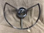 Used Ford B9AZ-13A805-A 1957-1959 Fairlane 500 Galaxie Custom Chrome Horn Ring. Fixed Price $79.00.